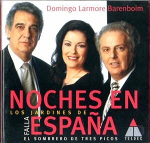 CD (即決) マニュエル・デ・ファリャの人気曲３曲/ スペインの夜の庭;三角帽子;夜/ ms.ジェニファー・ラーモァ他
