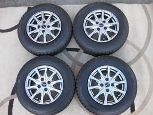 ★超美品　13X5J　　4/100　　 155/80R13 　155/80ｒ13　　　　Ｓ－０３７３