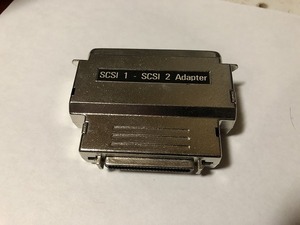 動作確認済 SCSI変換アダプタ フルピッチオス-アンフェノールメス PC98やX68000等のレトロPCに(CA231223)