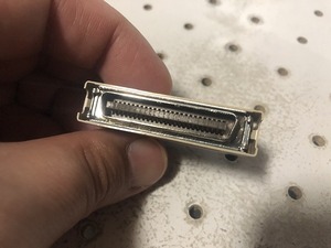 PC98等にいかがでしょうか SCSI アクティブターミネータ アンフェノール50ピン(CA210546)