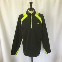 【N208】★UNDER ARMOUR★ アンダーアーマー ハーフジップ ジャージ XLサイズ 裏起毛 トレーニングウェア スポーツ 古着 古着卸_画像1