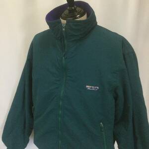 【N314】★Eddie Bauer★ エディバウアー ナイロンジャケット Mサイズ 裏地フリース 80’s 古着 アメリカ古着 古着卸