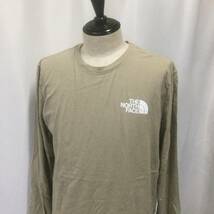 【N357】★THE NORTH FACE★ ノースフェイス ロングスリーブ Tシャツ Lサイズ ロンT 美品 アウトドア 人気ブランド 古着 古着卸_画像2