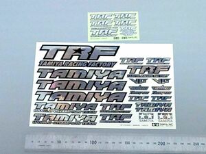 TAMIYA TRFメタリックステッカー+ミニステッカー(一部使用済み) 送料185円～