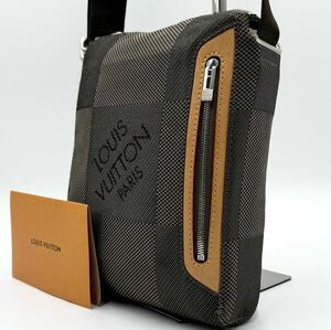 240143 美品● LOUIS VUITTON ルイ ヴィトン メンズ シタダンPM ダミエ ジェアン ショルダーバッグ メッセンジャー 斜め掛け 肩掛け