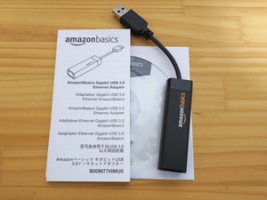 Amazonベーシック 有線イーサネットアダプタ