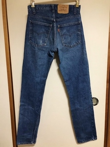 1980's USA製 アメリカ製 Levi's リーバイス 505 505XX ダブルエックス ジーンズ デニム インディゴ denim ビンテージ 501 501XX rrl evis