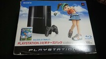 SONY PLAYSTATION 3 ビギナーズパック (60GB) プレステ ブラック ソニー 1円スタート_画像1