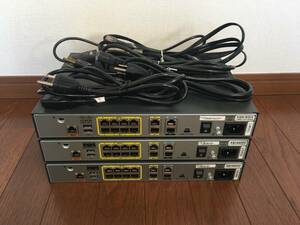 【1円スタート】Cisco 1812J ３台セット【初期化済み】