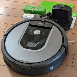 【純正大容量バッテリー交換済】iRobot/アイロボット　ロボット掃除機　Roomba 960/ルンバ960【中古品】動作確認済