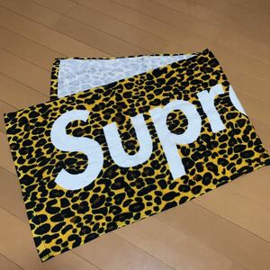 Supreme leopard book vol.5 付録 シュプリーム レオパード柄 タオル