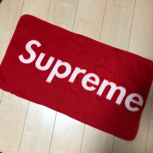 Supreme ブランケット 付録品 非売品 シュプリーム フリース 膝掛け