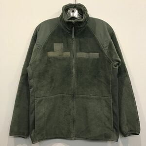 00s 米軍実物 ECWCS GEN3 Level3 フリース ジャケット S/R スモール-レギュラー polartec ミリタリー PECKHAM USARMY セージ