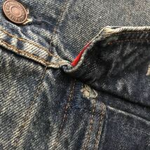 90s 95年 USA製 Levi's リーバイス 70505-0217 デニムジャケット 40 ビンテージ ジージャン 刻印715 米国製 Gジャン 90年代 70506_画像4