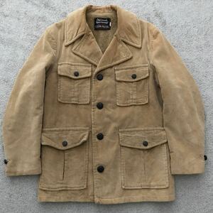 70s SEARS ROEBUCK シアーズ/ローバック コーデュロイ パイルライナー ジャケット 38 ビンテージ Oakbrook Sportswear コーズ×ボア 60s