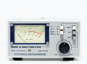 クラニシ　RW-211A　SWR/パワー計　1.8～1300MHz