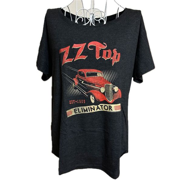 【ZZ TOP】ZZ TOP レディースTシャツ ドルマンMサイズ