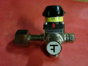 減圧弁（キリン）５気圧（0.5mpa）・強炭酸水製造用・インダック製・綺麗な中古圧力調整品 a