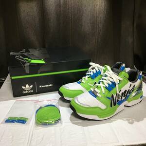 新品未使用品 日本人気サイズ adidas ZX8000 Kawasaki Ninjya GW3358 26.5㎝ アディダス カワサキ スニーカー