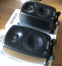 ジャンク扱いで　GENELEC モニタースピーカー8020Bペア　黒　ジェネレック_画像3