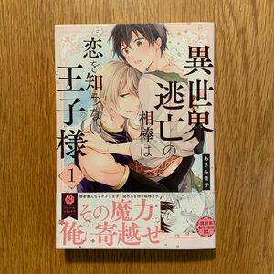 BL コミック「異世界逃亡の相棒は恋を知らない王子様 1」あさみ青子