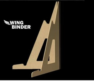 縦置きのモバイルモニタースタンド「WING BINDER」　NEC