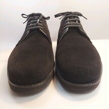 大塚製靴　HUSH PUPPIES 紳士靴 カジュアルシューズ スエードレザー ビジネスシューズ 革靴 ブラック系　26.0cm_画像4