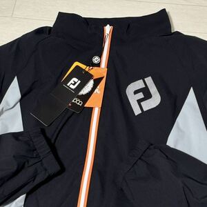 新品★フットジョイ FootJoy FUEL 裏起毛 撥水 保温 フルジップ ジャケット/ブラック/サイズM