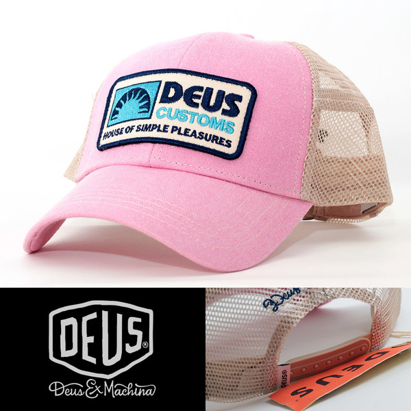 ローキャップ 帽子 メンズ デウス エクス マキナ Deus Ex Machina Melodies Trucker オーキッド DMF237112-ORC ブランドロゴ