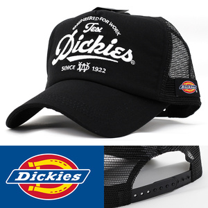 メッシュキャップ 帽子 メンズ DICKIES ディッキーズ Classic Logo Mesh Cap ブラック 14570900-80 USA アメリカンブランド