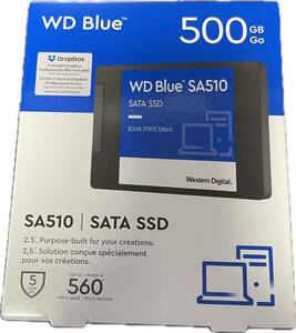 WDS500G3B0A ［WD Blue SA510 2.5インチ 7mm SATA 500GB］