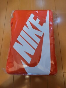 《新品未使用》NIKE オフィシャル スニーカー ボックス ナイキ シューズ バッグ SHOE BOX BAG ORANGE ケース ゴルフ マックス AIR MAX 