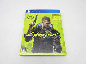 ★sz1375　PS4　CyberPunk 2077　サイバーパンク　スパイクチュンソフト　CEROZ　プレイステーション4　ソフト　動作未確認　送料無料★