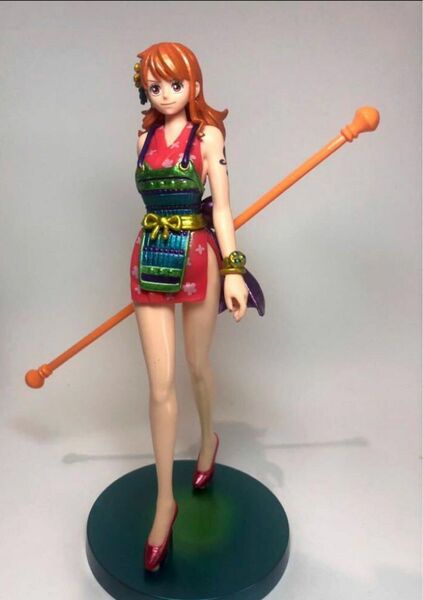 ワンピースフィギュアリペイント　ナミフィギュアリペイント　ワンピースTHE出航　NAMI