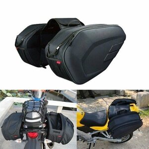 オートバイ サドルバッグ 荷物 スーツケース バイク リアシート サイドバッグ ツーリング パニアケース 防水カバーh