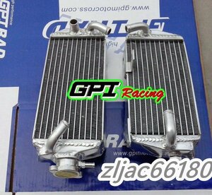 GPI L&R CRF250R 2014 15 アルミ製 強化ラジエーター マフラー チャンバー ミラー ステップ カウル シート