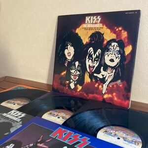 アナログレコード / Vinyl 【 KISS / THE ORIGINALS Ⅱ 】 キッス / 続・地獄の全貌　DESTROYER / ROCK AND ROLL OVER / LOVE GUN