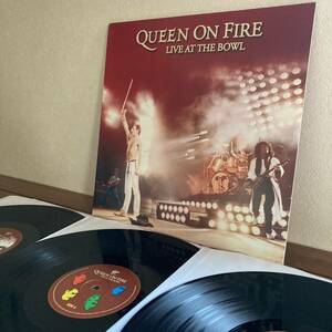 アナログレコード / Vinyl 【 Queen / クイーン ☆ オン・ファイア・ライヴ・アット・ザ・ボウル 】 180g 重量盤 DeAGOSTINI 12inch LP盤