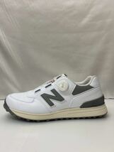 20231220【NEW BALANCE 】ニューバランス 574 V3 SL BOA （R）Cゴルフシューズ ホワイト UGBS574C 27cm_画像6