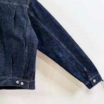 希少《 Old Model / Denime / 42 / ハギ 》90s 美品【 ドゥニーム 507 オリゾンティ インディゴ デニム セカンド L 日本製 】_画像7