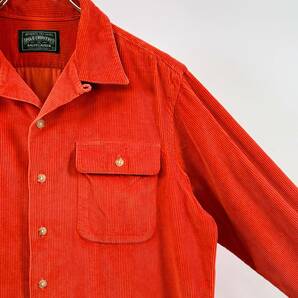 希少《 Mint Condition / Orange 》80s 美品【 POLO COUNTRY Ralph Lauren オレンジ コーデュロイ ボックス シャツ L ビンテージ 】の画像1