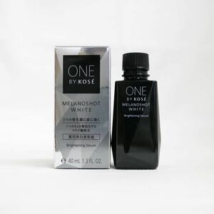 ☆新品 ※封シール切れ/箱開封 ONE BY KOSE メラノショット ホワイト D 薬用美白美容液 付けかえ用 40mL ( 1212-n2 )