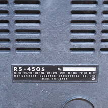 ib) ポータブルカセットレコーダー RS-450S ナショナルパナソニック_画像3