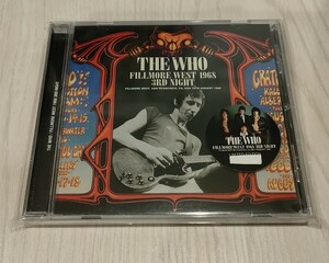 The Who Fillmore West 1968 3rd Night(プレスCD)