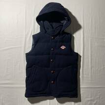 DANTON×BEAMS ウールモッサ ダウンベスト_画像1