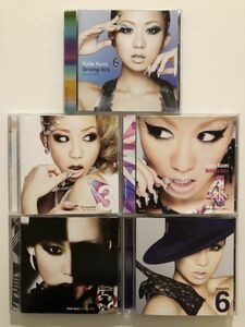 B22642　中古CD　KODA KUMI DRIVING HIT’S　1・3・4・5・6　倖田來未　5点セット