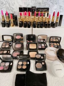 美品 シャネル CHANEL ファンデーション パウダー 口紅 アイシャドウ デパコス コスメまとめ売り