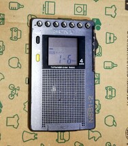 ICF-RN933 ソニー 美品 受信確認済 AM FM ワイドFM ラジオNIKKEI ラジオたんぱ 通勤 競馬 防災 登山 名刺サイズ 短波ラジオ 1034387_画像4