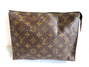 ●【ト宝】①LOUIS VUITTON ルイ ヴィトン モノグラム ポッシュ・トワレット セカンドポーチ M47542 メンズ　レディース RA000ZZG83