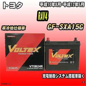 バッテリー VOLTEX トヨタ RAV4 GF-SXA15G 平成10年8月-平成12年5月 V70B24R